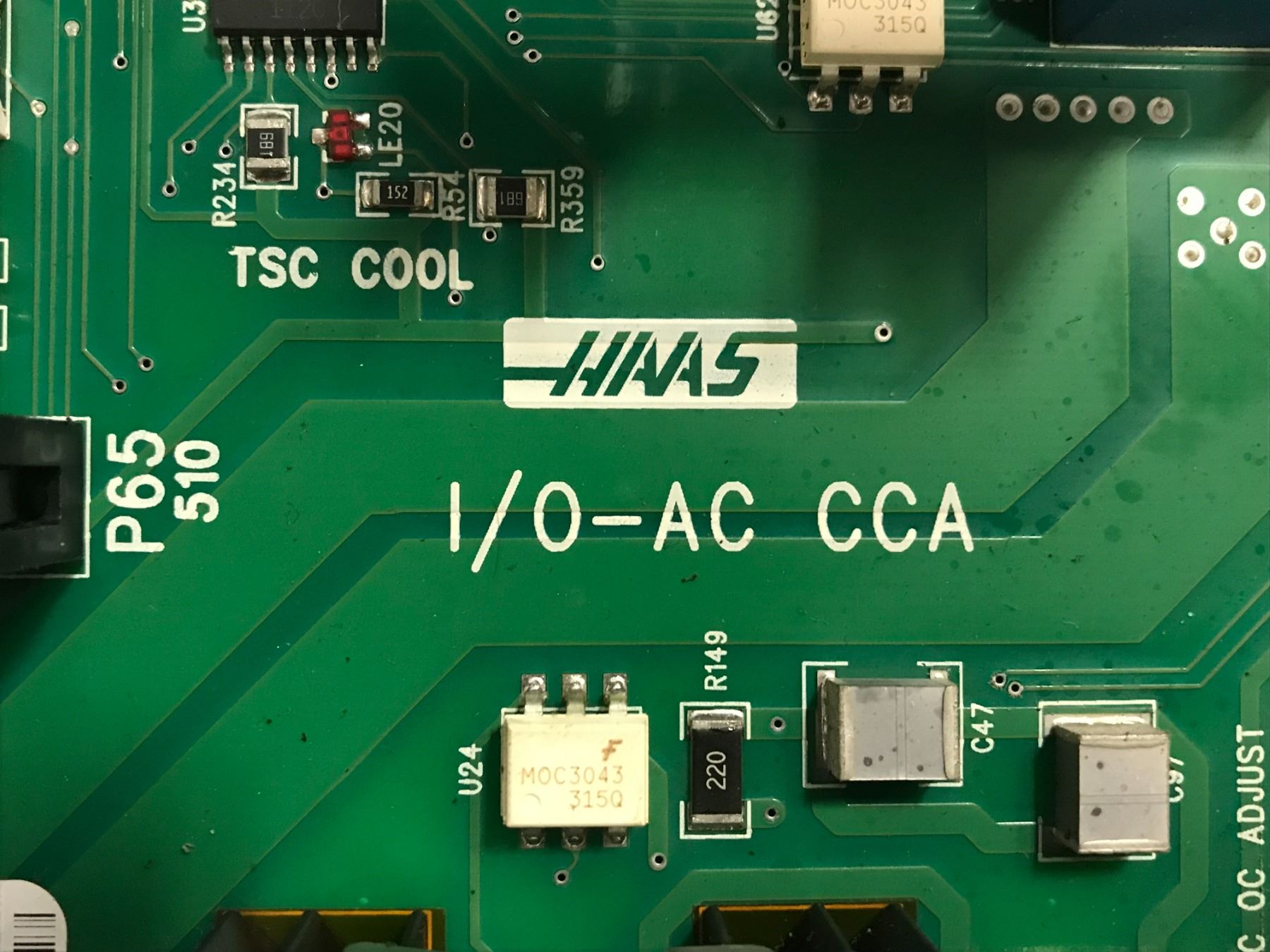 Haas #I/O-AC CCA Circuit Board