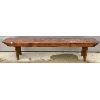 Image 1 : ANTIQUE PINE BENCH - 17.5IN X 11IN X 72IN
