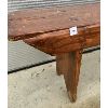 Image 2 : ANTIQUE PINE BENCH - 17.5IN X 11IN X 72IN