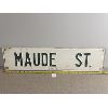 Image 1 : ROAD SIGN - 24 INCH - MAUDE ST.