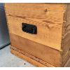 Image 2 : WOODEN BLANKET BOX - 19.5IN X 33.5IN X 19IN