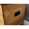 Image 3 : WOODEN BLANKET BOX - 19.5IN X 33.5IN X 19IN