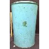 Image 1 : LARGE METAL PAINTED GARBAGE CAN - 26IN TALL