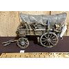 Image 2 : COVERED WAGON WOODEN MODEL - 12IN LONG