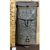 Image 1 : CAST IRON WALL MOUNT MAIL BOX - 12IN X 6IN X 3IN