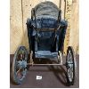 Image 4 : ANTIQUE THREE WHEEL DOLL BUGGY - 14.5IN TALL