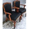 Image 2 : LOT OF 2 - LEATHER CHAIRS