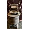 Image 1 : ANTIQUE BEATTY WRINGER WASHTUB - 43IN X 25IN X 27IN
