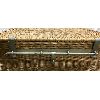 Image 2 : LARGE WICKER TRUNK - 39IN X 29IN X 27IN