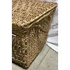 Image 3 : LARGE WICKER TRUNK - 39IN X 29IN X 27IN