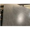 Image 2 : GREY 72"W X 30"D X 42.5"H 2 PEDESTAL BAR HEIGHT RESTAURANT TABLE