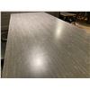 Image 2 : GREY 72"W X 30"D X 42.5"H 2 PEDESTAL BAR HEIGHT RESTAURANT TABLE