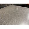Image 2 : GREY WITH WOOD TRIM 24"W X 24"D X 29"H SINGLE PEDESTAL RESTAURANT TABLE