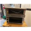 Image 2 : BELLECO STAINLESS STEEL COMMERCIAL CONVEYOR TOASTER (NEEDS REPAIR) ON 3 TIER MOBILE CART