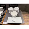 Image 2 : LARGE LOT OF ASSORTED WHITE RESTAURANT DISHWARE