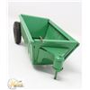 Image 4 : VINTAGE TIN GREEN BELLY DUMP TRAILER TOY