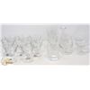 Image 1 : 15PC ASSORTED CRYSTAL PIECES; STEMWARE,