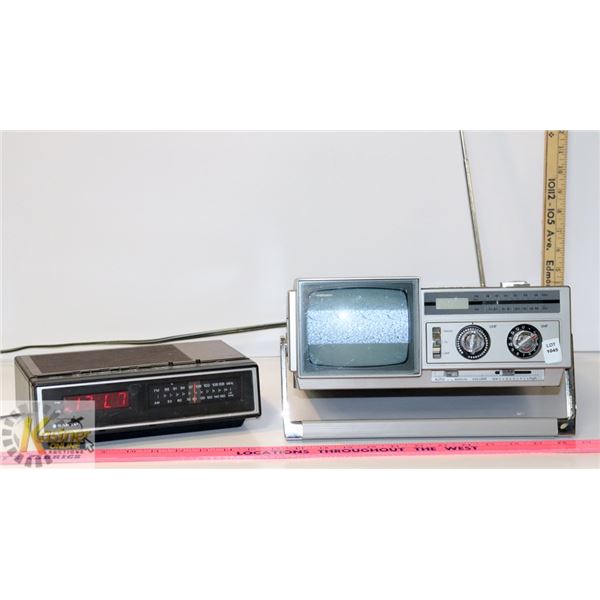 1980'S CANDLE TV RADIO MOD# JCTR-106 & SONY