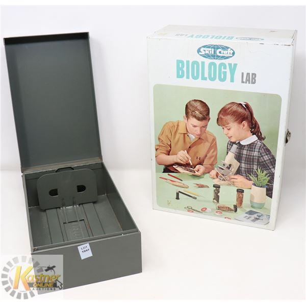 SKIL CRAFT BIOLOGY LAB METAL CASE & IC CANADIAN