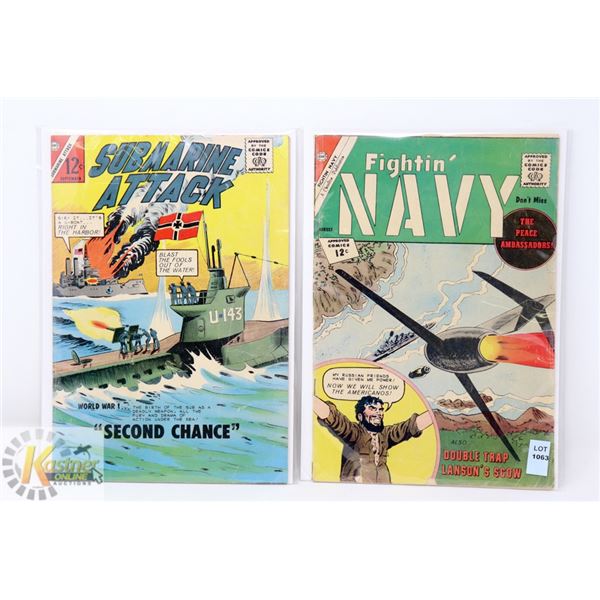 1962 CDC 12 CENT NO. 105 "FIGHTN' NAVY & CDC 12