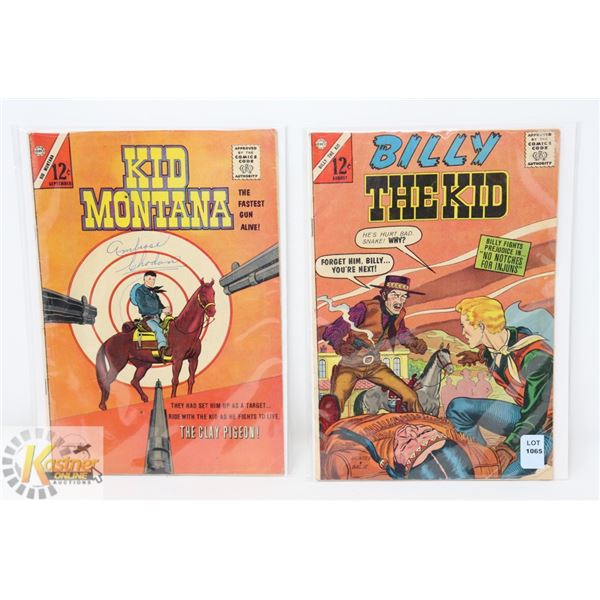 1963 CDC 12 CENT NO.42 "KID MONTANA" & CDC 12