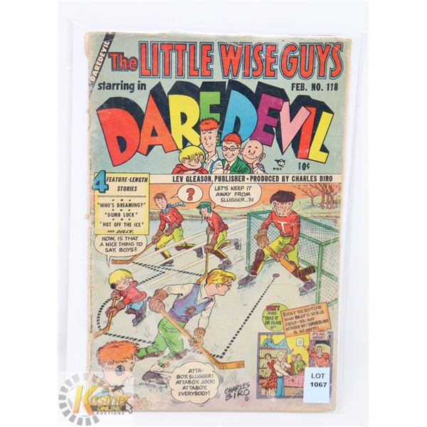 1955 DAREDEVIL 10 CENT FEB NO. 118 "THE LITTLE