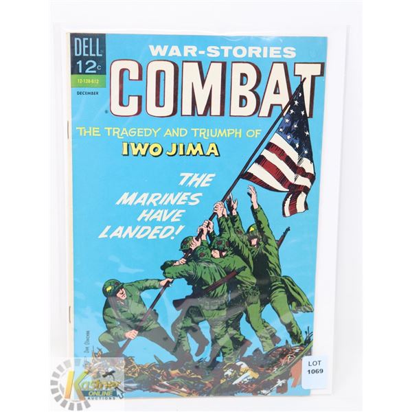1966 DELL 12 CENT DEC NO. 22 WAR STORIES COMBAT