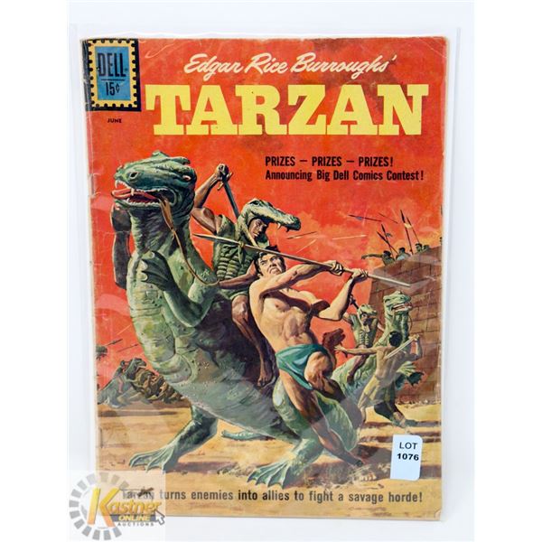 1961 DELL 15 CENT JUNE "TARZAN" COLLECTIBLE COMIC