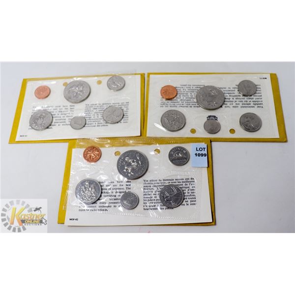 LOT OF 2 1970 RCM STANDARD ISSUE 6 COIN