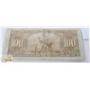 Image 2 : 1937 CANADIAN $100 BILL
