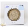 Image 1 : 1921 USA MORGAN SILVER ONE DOLLAR COIN