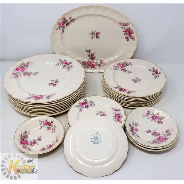 31PC "OLD CHELSEA" BY JOHNSON BROS. CHINA  - MAD