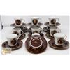 Image 1 : KRONESTER BAVARIAN MADE 24PC SET OF TEA CUPS &