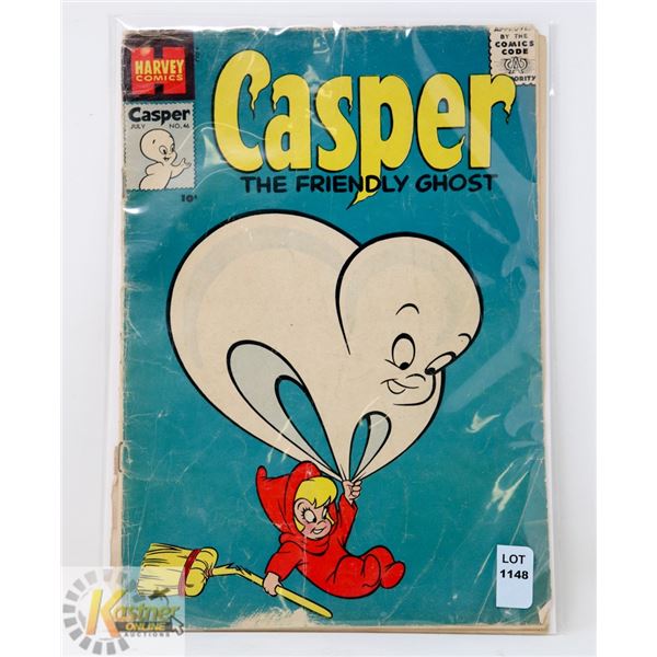 1956 HARVEY COMICS 10 CENT JULY NO.46 "CASPER"