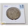 Image 1 : 1921 USA MORGAN SILVER ONE DOLLAR COIN