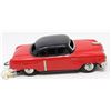 Image 4 : VINTAGE RARE JAPANESE RED TIN FRICTION CAR WITH