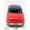 Image 5 : VINTAGE RARE JAPANESE RED TIN FRICTION CAR WITH