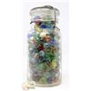 Image 1 : LARGE JAR OF VINTAGE MARBLES *MAY CONTAIN
