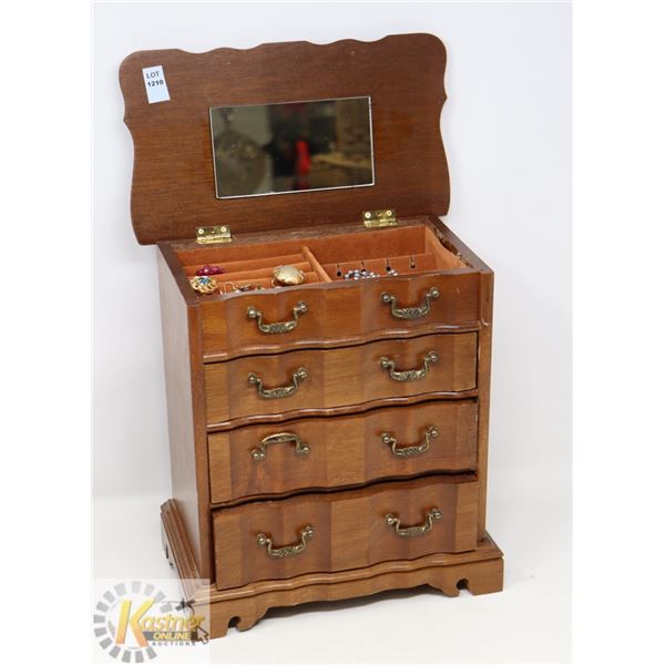 11" ESTATE JEWELLERY BOX