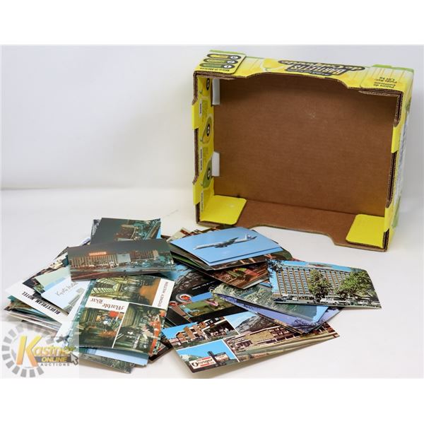 FLAT OF VINTAGE ESTATE POSTCARDS