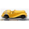 Image 1 : 1950'S YELLOW TOOTSIE TOY CHICAGO DIE CAST CAR