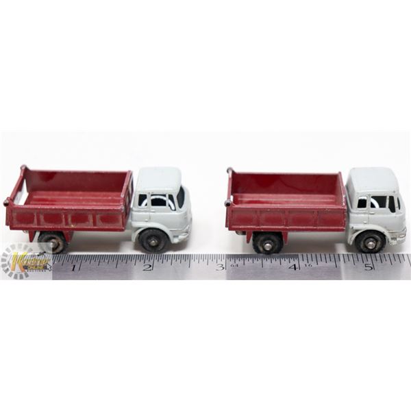 VINTAGE MATCHBOX LESNEY NO 3 7 1/2 TON TIPPER