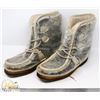 Image 1 : VINTAGE SEAL HIDE BOOTS SIZE MEN'S 10