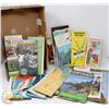 Image 1 : LARGE LOT OF ASSORTED OLD US & CANADA TRAVEL MAPS