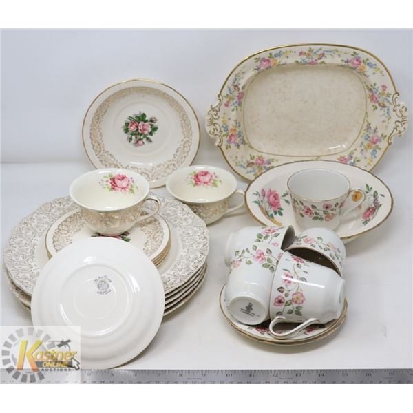 LARGE BOX OF STAFFORDSHIRE, ROYAL DOULTON &