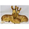 Image 6 : MARBOLEX BY DANESI VINTAGE CERAMIC DEER & FAWN
