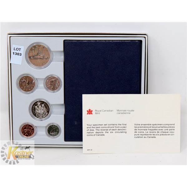 1981 RCM CANADA UNCIRCULATED 6PC SPECIMEN SET