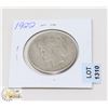 Image 1 : 1922 USA SILVER PEACE DOLLAR