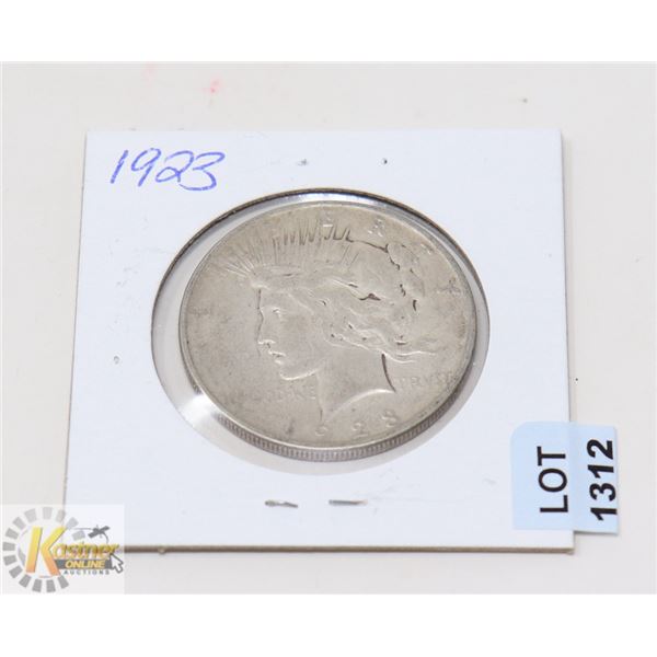 1923 USA SILVER PEACE DOLLAR
