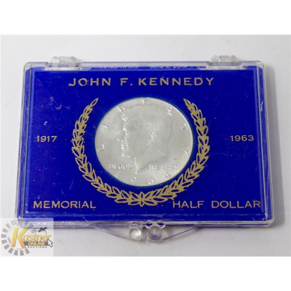 1917 USA JOHN F KENNEDY MEMORIAL SILVER 1/2
